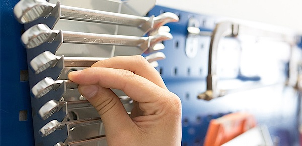 Werkstatt bei Gebhard Fürst Elektrotechnik GmbH in Hüttlingen