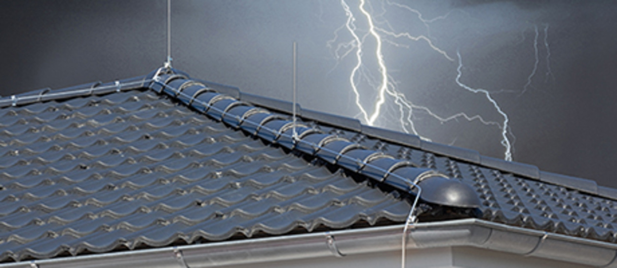 Äußerer Blitzschutz bei Gebhard Fürst Elektrotechnik GmbH in Hüttlingen