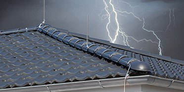 Äußerer Blitzschutz bei Gebhard Fürst Elektrotechnik GmbH in Hüttlingen