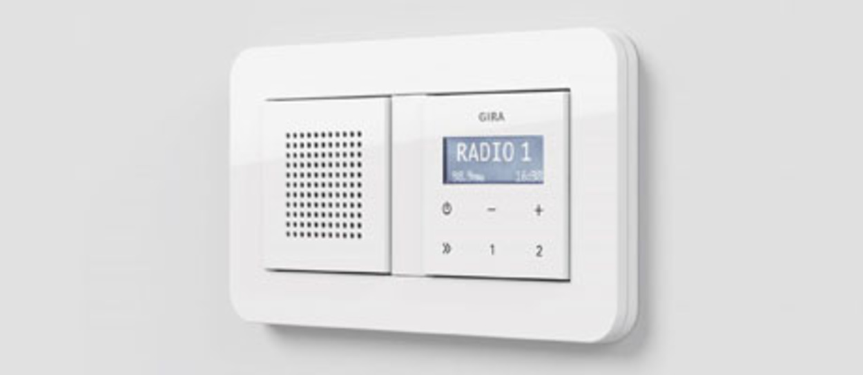 Gira Radio bei Gebhard Fürst Elektrotechnik GmbH in Hüttlingen