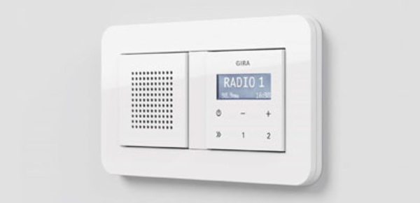 Gira Radio bei Gebhard Fürst Elektrotechnik GmbH in Hüttlingen