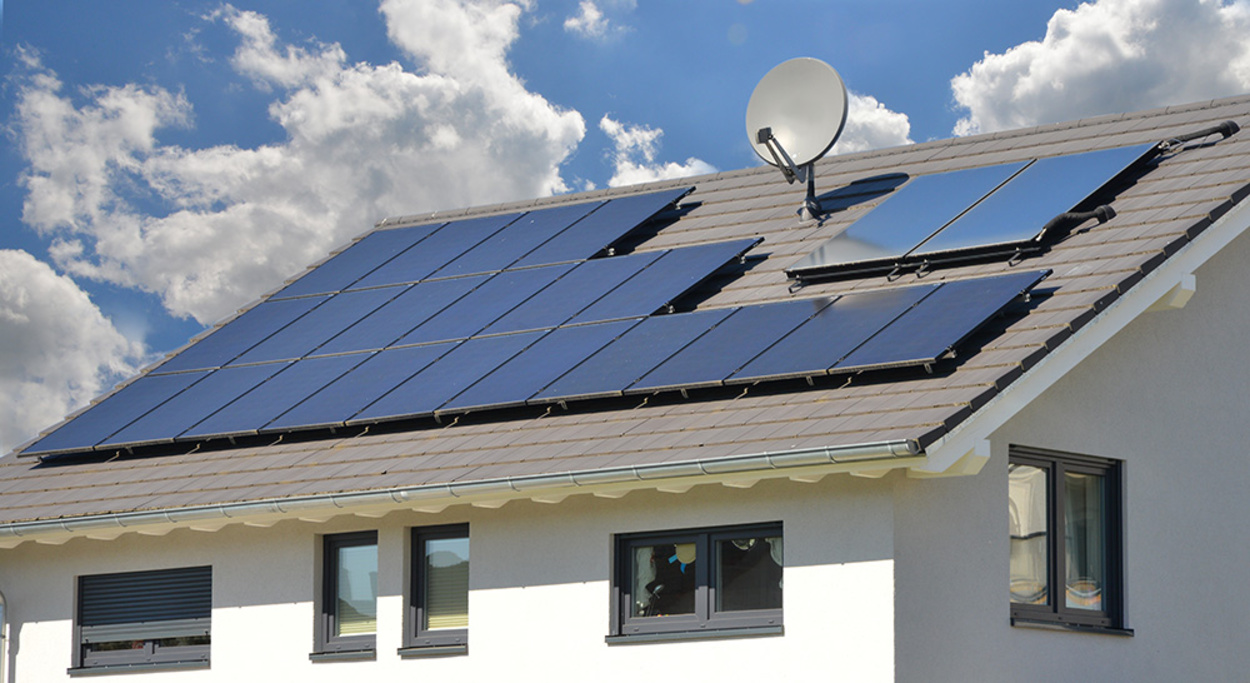 Photovoltaik bei Gebhard Fürst Elektrotechnik GmbH in Hüttlingen